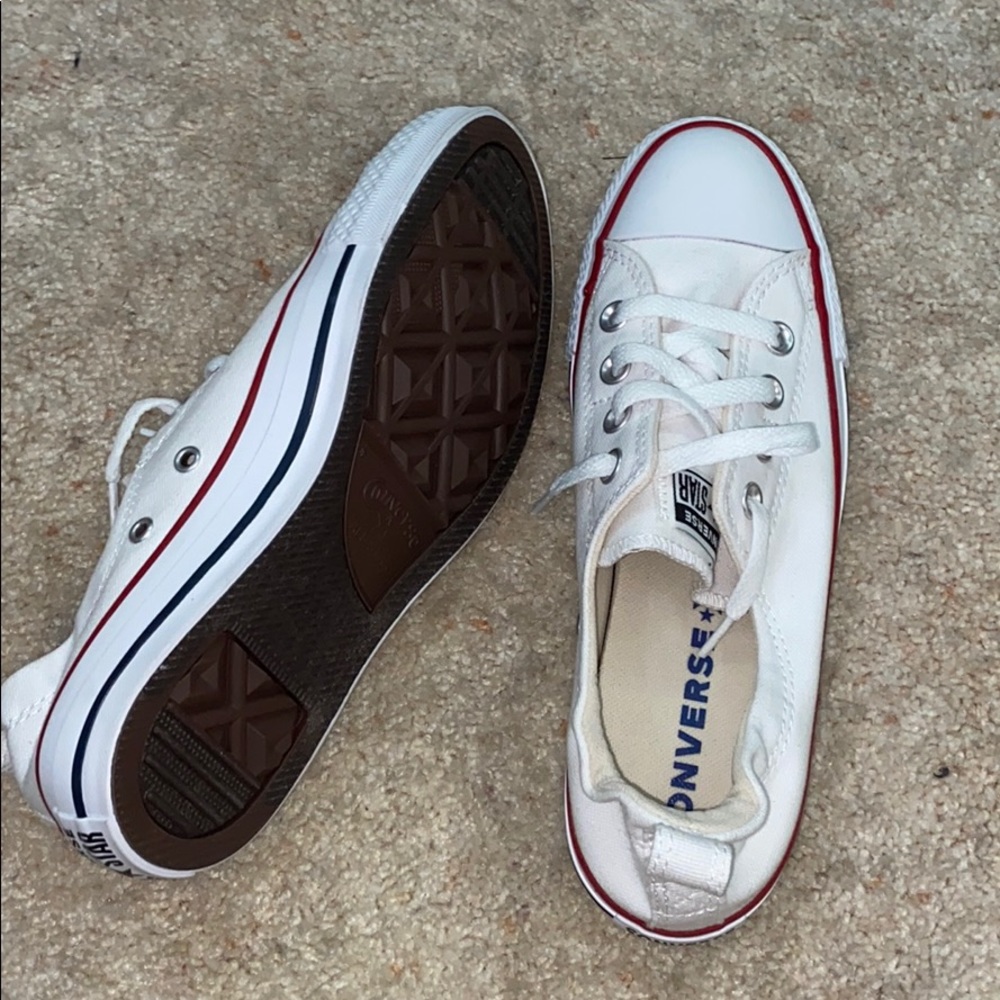 white converse size 8